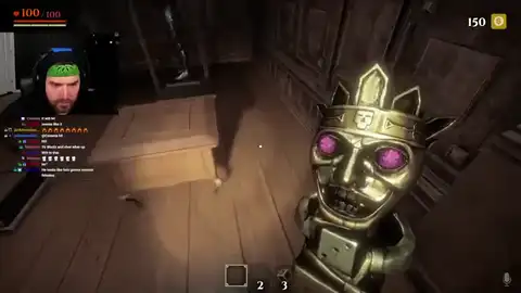 Inverted controls while carrying an Invokyr golden statue