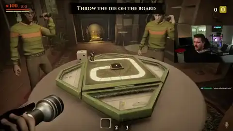 Squad throwing a die on the Invokyr demo board